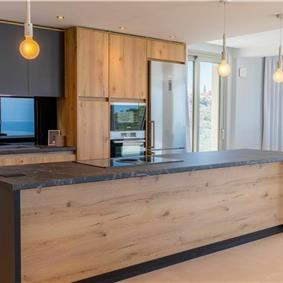 3 bedroom villa with pool & sea views, Makrades, sleeps 6